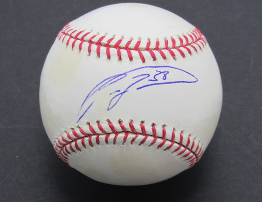 Carlos Zambrano Signed/Autographed OML Baseball Chicago Cubs JSA 189841