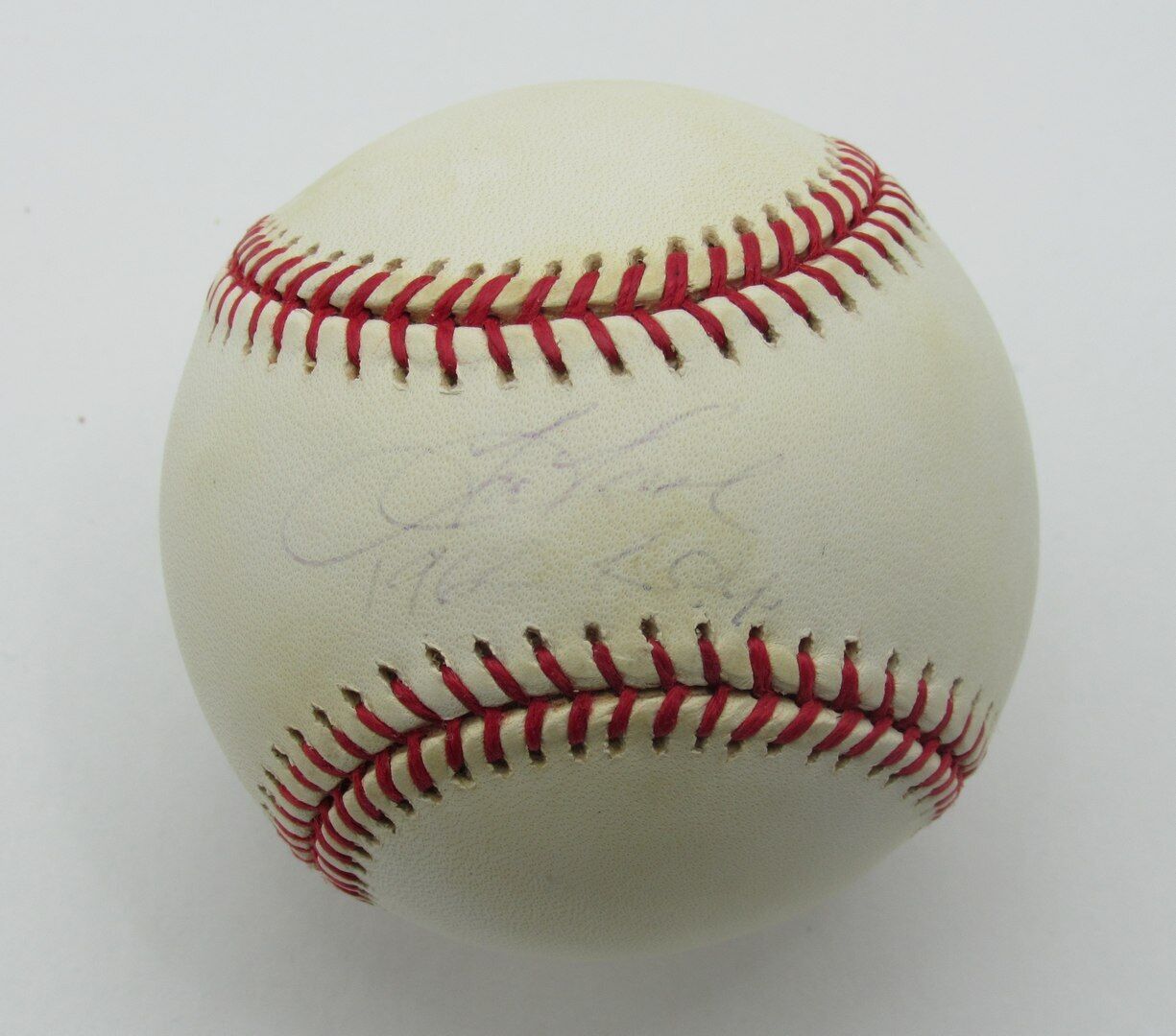Tom Tresch New York Yankees 62 ROY Autographed/Signed OAL Baseball