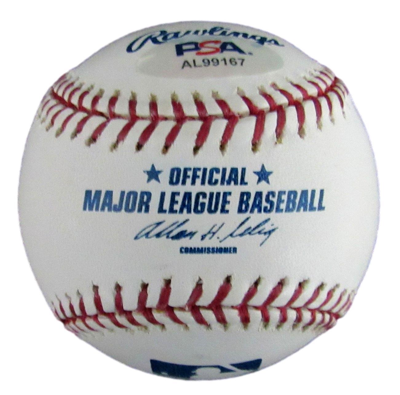 Mike Torrez Autographed Rawlings OAL Baseball Boston Red Sox PSA/DNA 176949