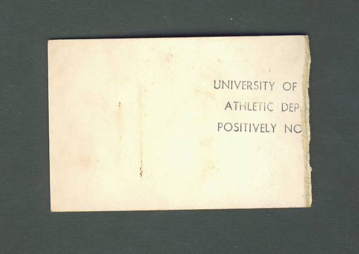 Delaware Football Ticket Stub 11/1/1969 vs. Rutgers 142240
