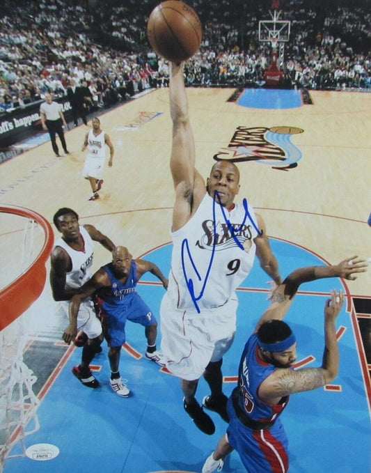 Andre Iguodala Autographed 11x14 Photo Philadelphia 76ers JSA