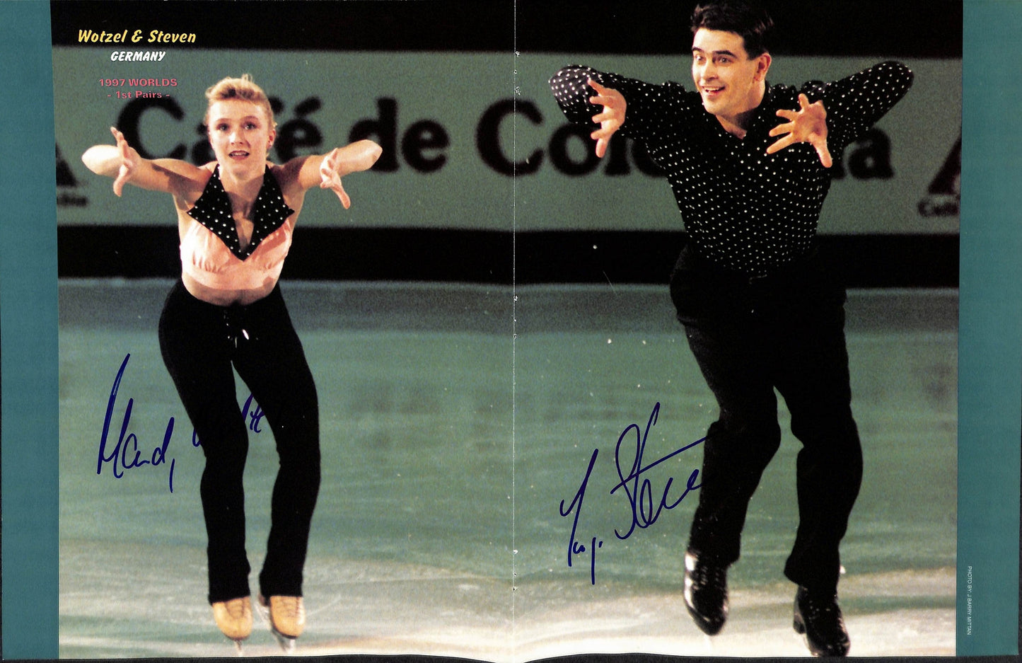 Mandy Wotzel 1998 Olympic Bronze Medalist Signed 8x10 Photo 180584