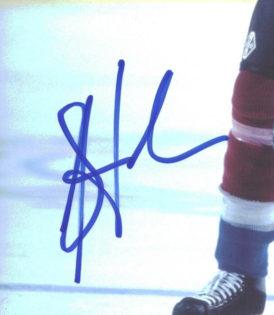 Sylvain Lefebure Columbus Blue Jackets Signed/Autographed 8x10 Photo 152687
