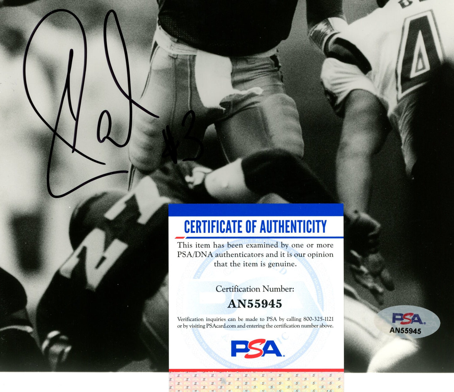 Carson Palmer Signed/Auto 8x10 Photo USC 2002 Heisman PSA/DNA 188091