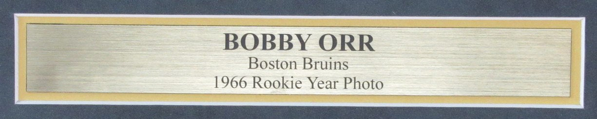 Bobby Orr HOF Signed/Auto 11x14 Photo Boston Bruins Framed GNR 189233