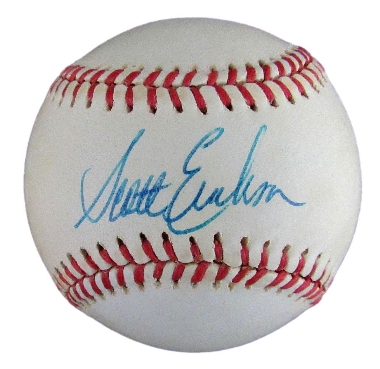 Scott Erickson Autographed Rawlings OAL Baseball Orioles PSA/DNA 176939