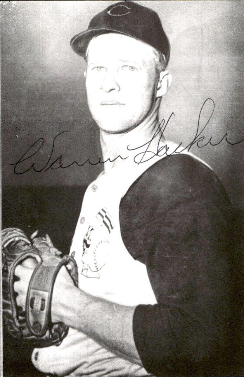Warren Hackern Chicago Cubs d. 2002 Signed/Auto 3x5 Photo 178422