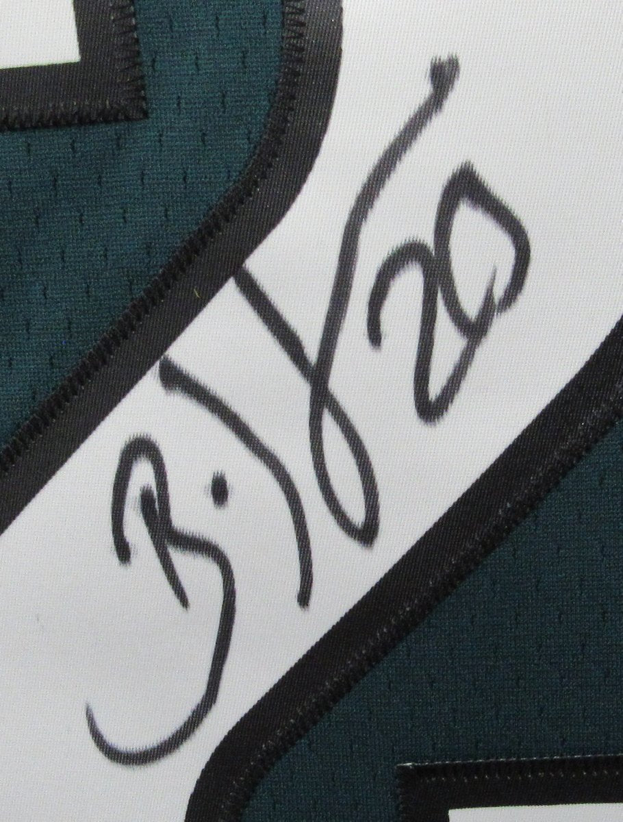 Brian Dawkins Signed Eagles Mitchell & Ness Green Football Jersey PSA/DNA 190725