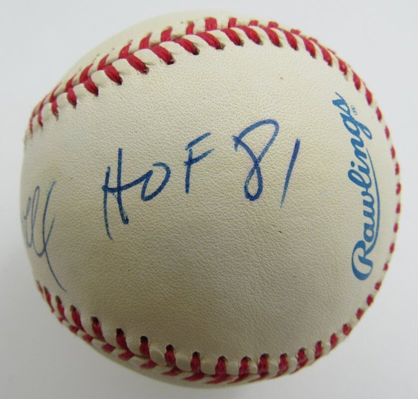 Ernie Harwell HOF Autographed OAL Baseball Broadcaster JSA