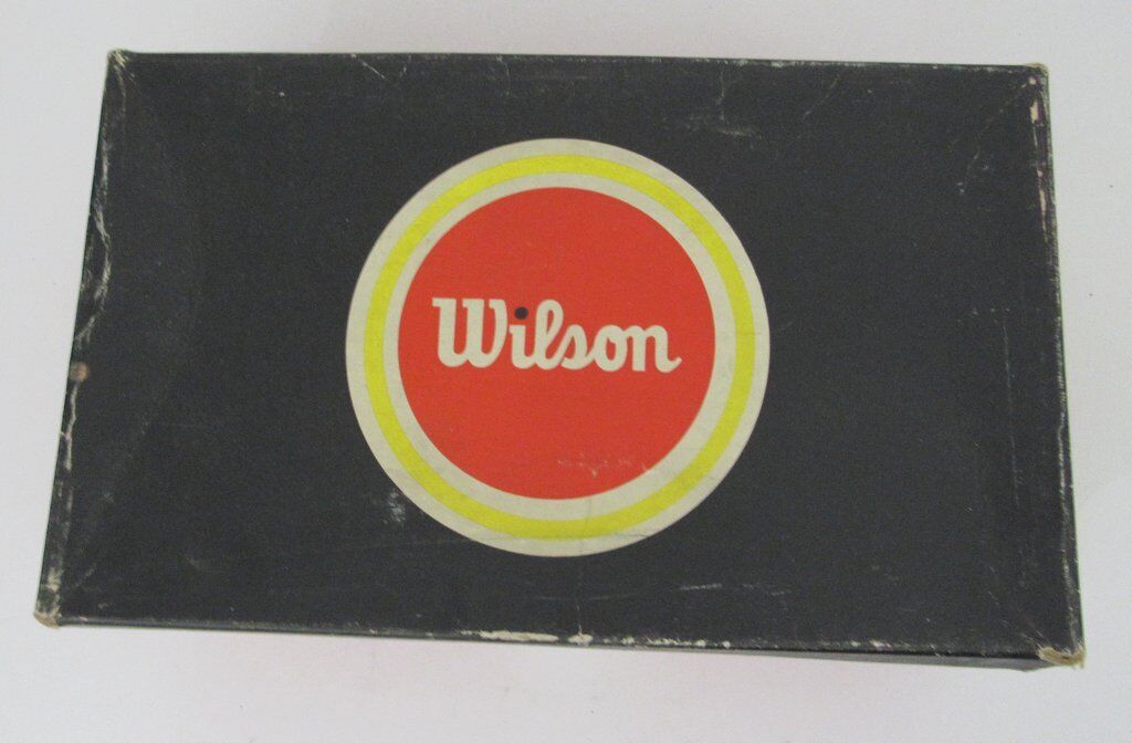 Pair of Vintage Wilson Riteweight Black Football Cleats Size 8.5 NIB 182906