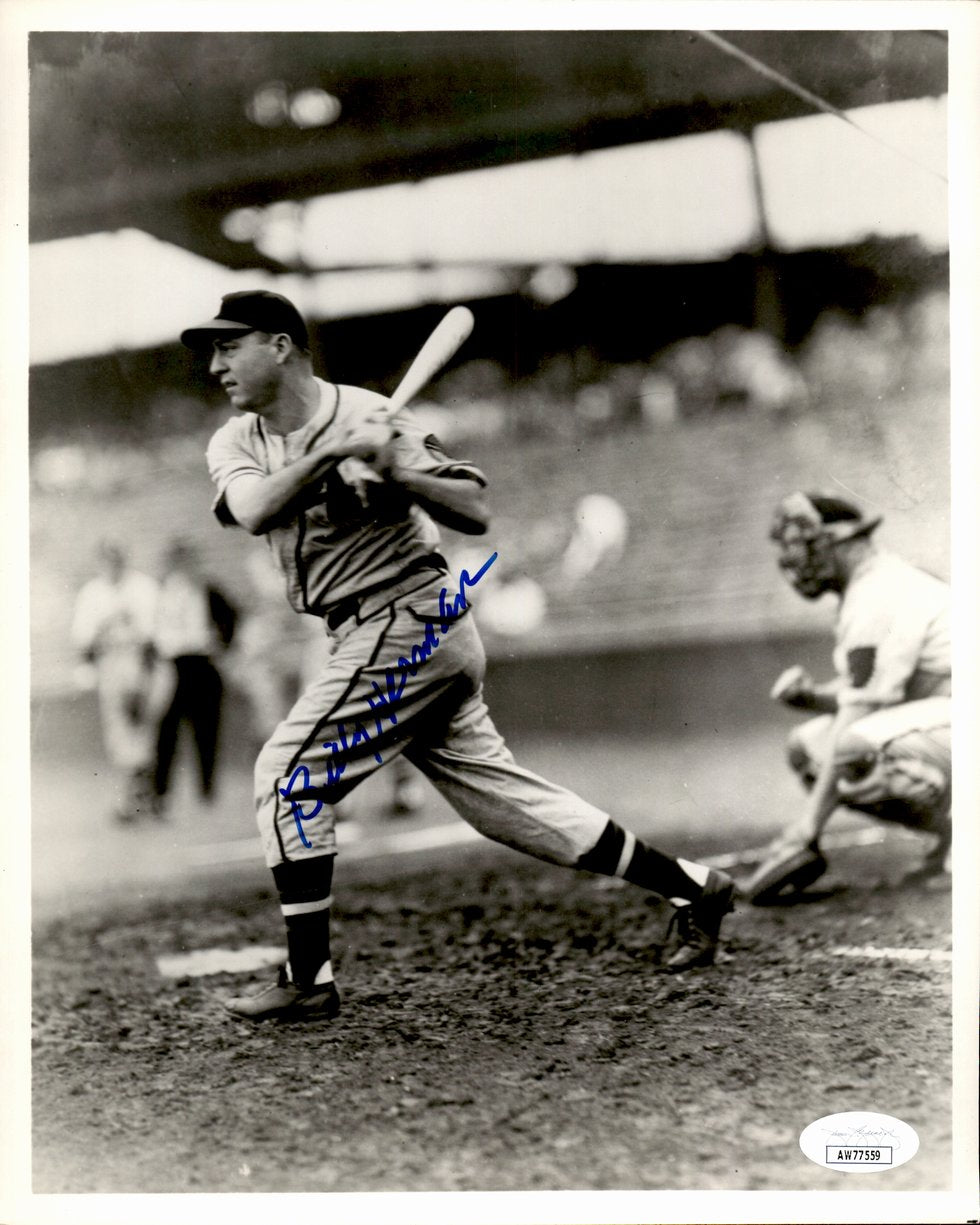 Billy Herman HOF Signed/Autographed 8x10 Photo Boston Braves JSA 191432