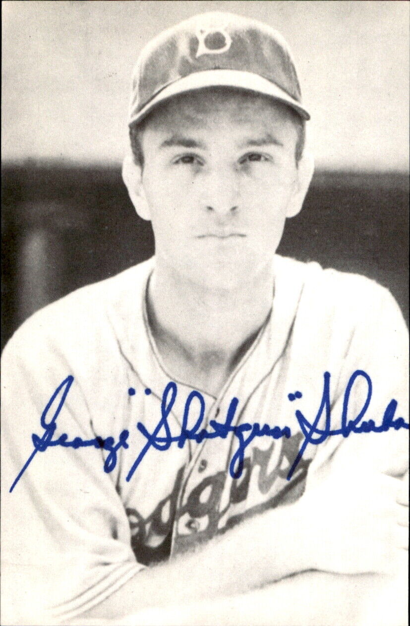 George Shuba Dodgers d. 2014 Signed/Autographed 3x5 Photo 179202