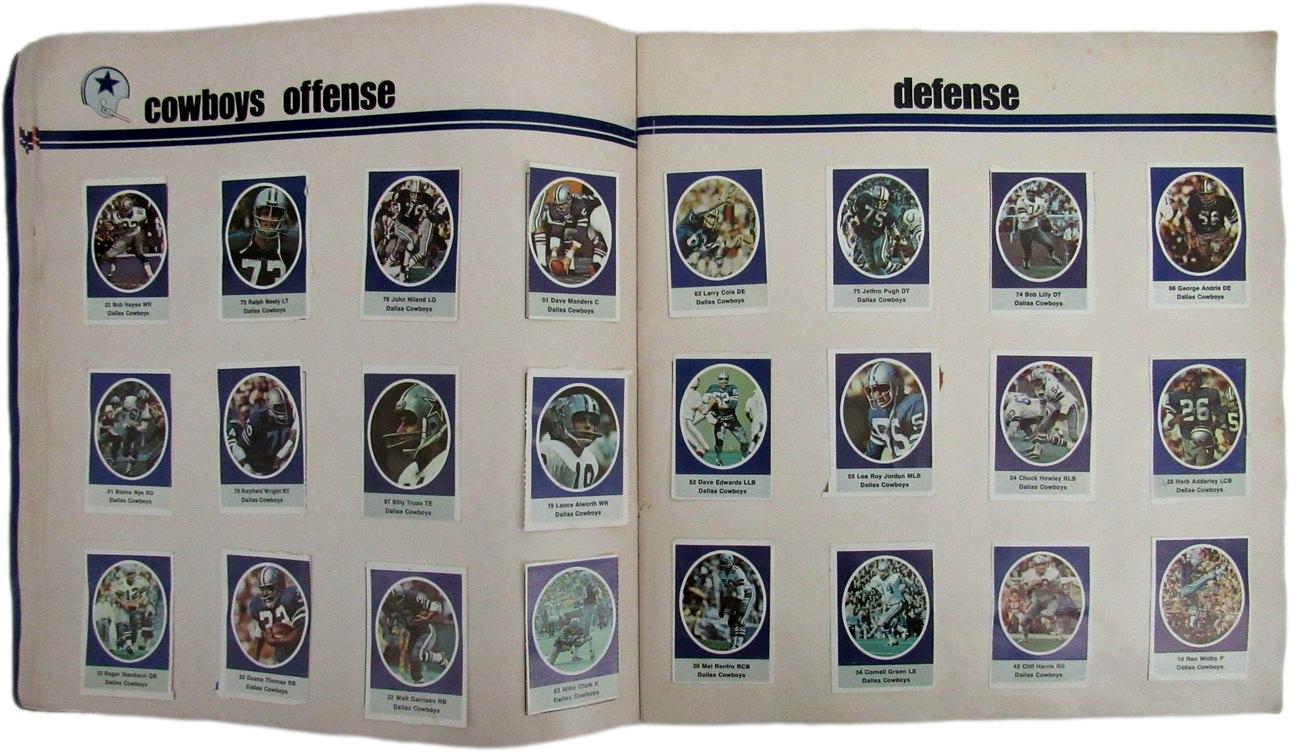 NFL Action '72 Sunoco Stamp Album 56 Pages 165643