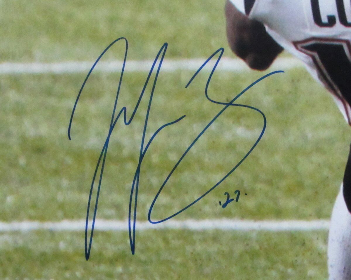 Malcom Jenkins Eagles Autographed/Signed 16x20 Photo Framed JSA 135611