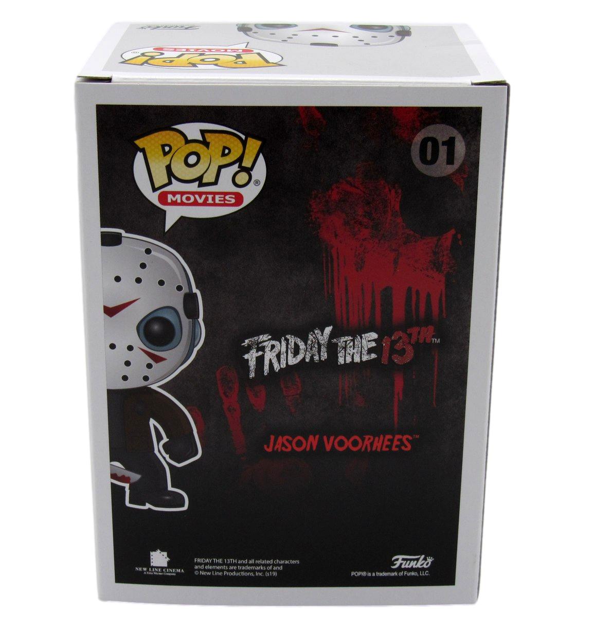 Ari Lehman Signed/Insc Funko Pop! #01 "Friday the 13th" Signed Blue JSA 190722