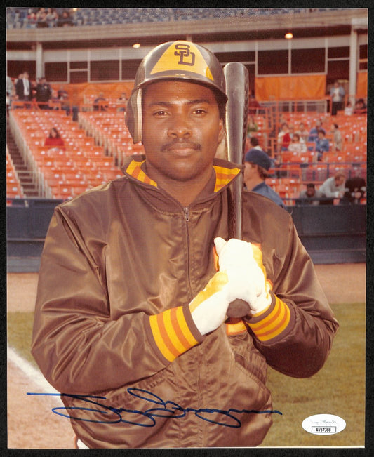 Tony Gwynn HOF Signed/Autographed 8x10 Vintage Photo San Diego Padres JSA 191822