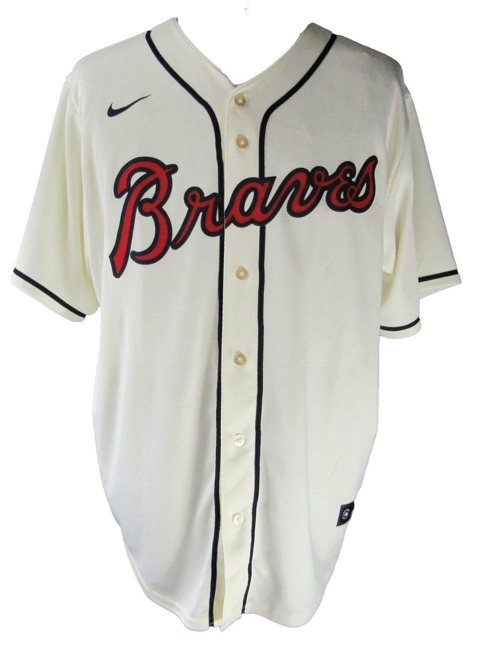 Ronald Acuna Jr Signed/Inscribed Atlanta Braves Nike Jersey Beckett 159532