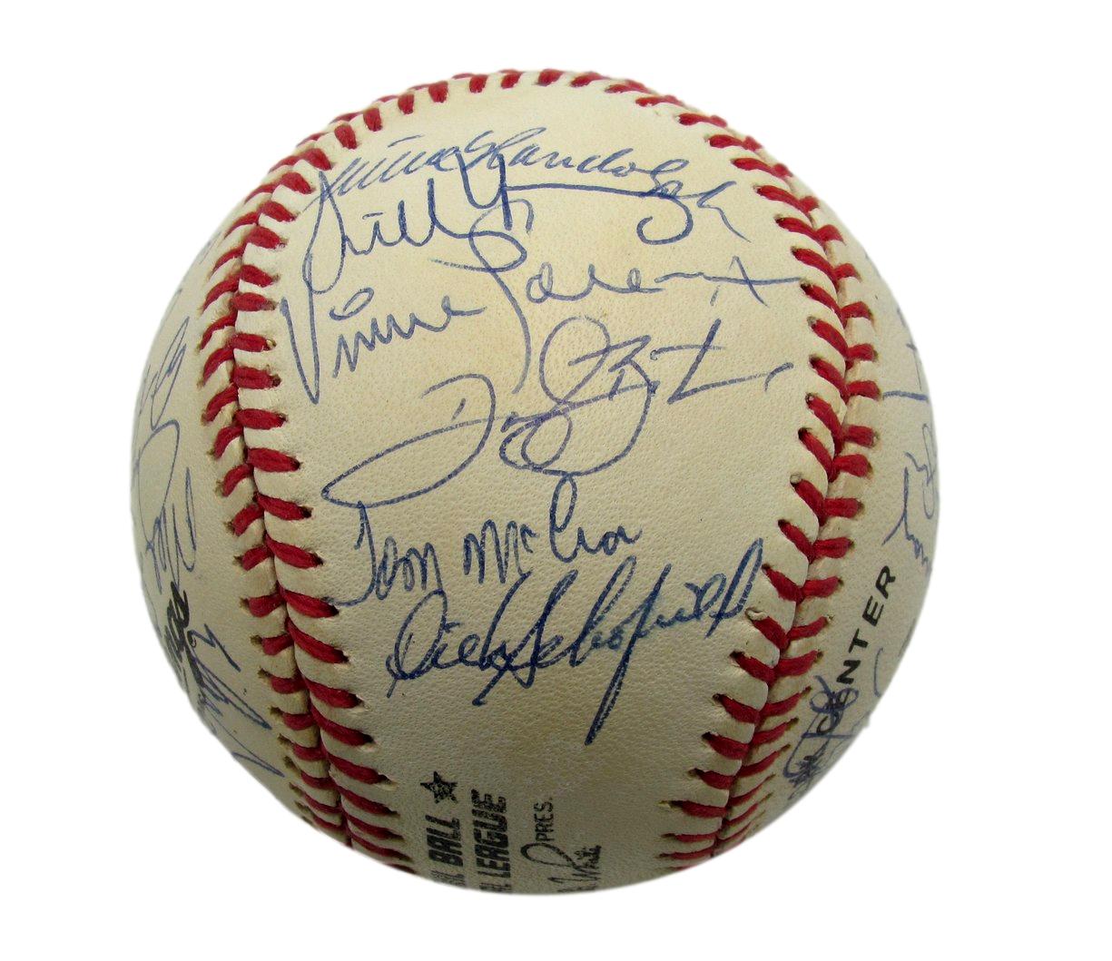 1992 Mets Team Autographed by 30 Torborg Murray Gooden ONL Baseball 182809