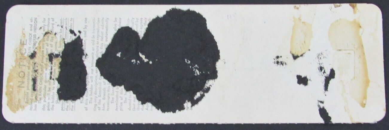 1960 World Series Game 3 Chicago White Sox Full Ticket Phantom