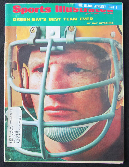 July 15, 1968 Sports Illustrated Magazine Ray Nitschke on the cover 190412