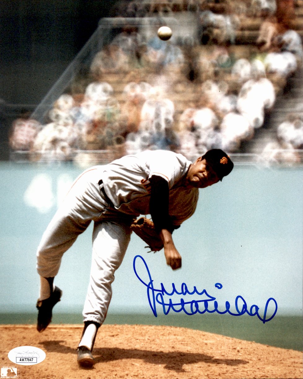 Juan Marichal HOF Signed/Autographed 8x10 Photo San Francisco Giants JSA 191344