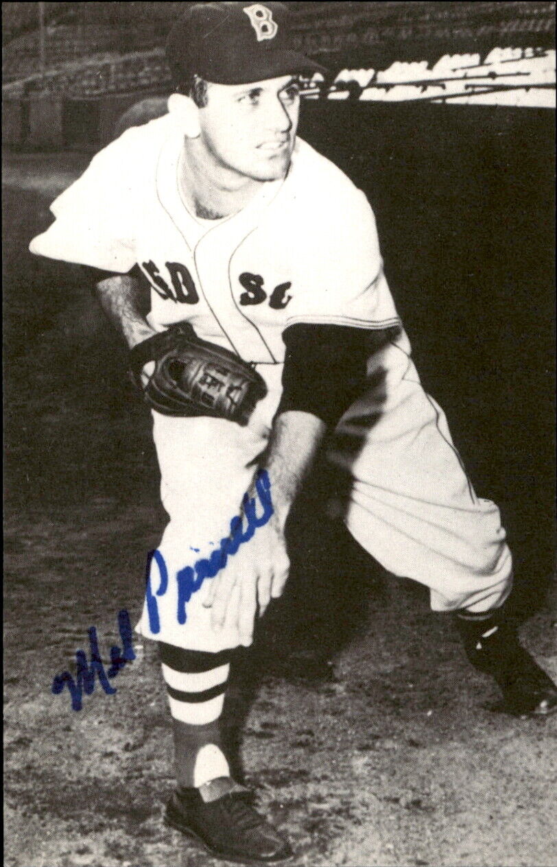 Mel Parnell Red Sox d. 2012 Signed/Autographed 3x5 Photo 178699