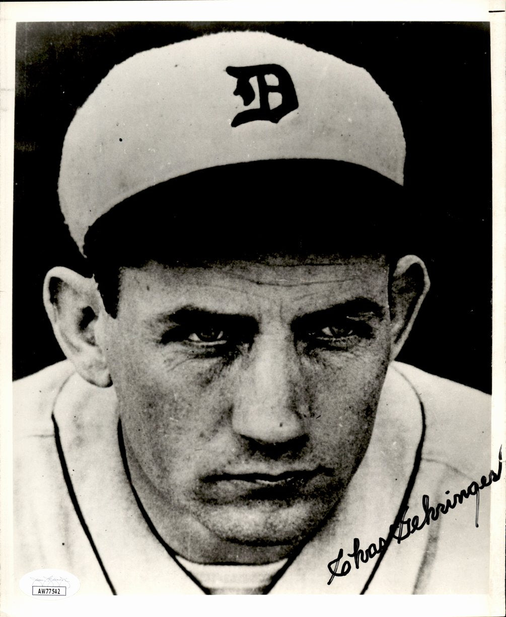 Charlie Gehringer HOF Signed/Autographed 8x10 Photo Detroit Tigers JSA 191449