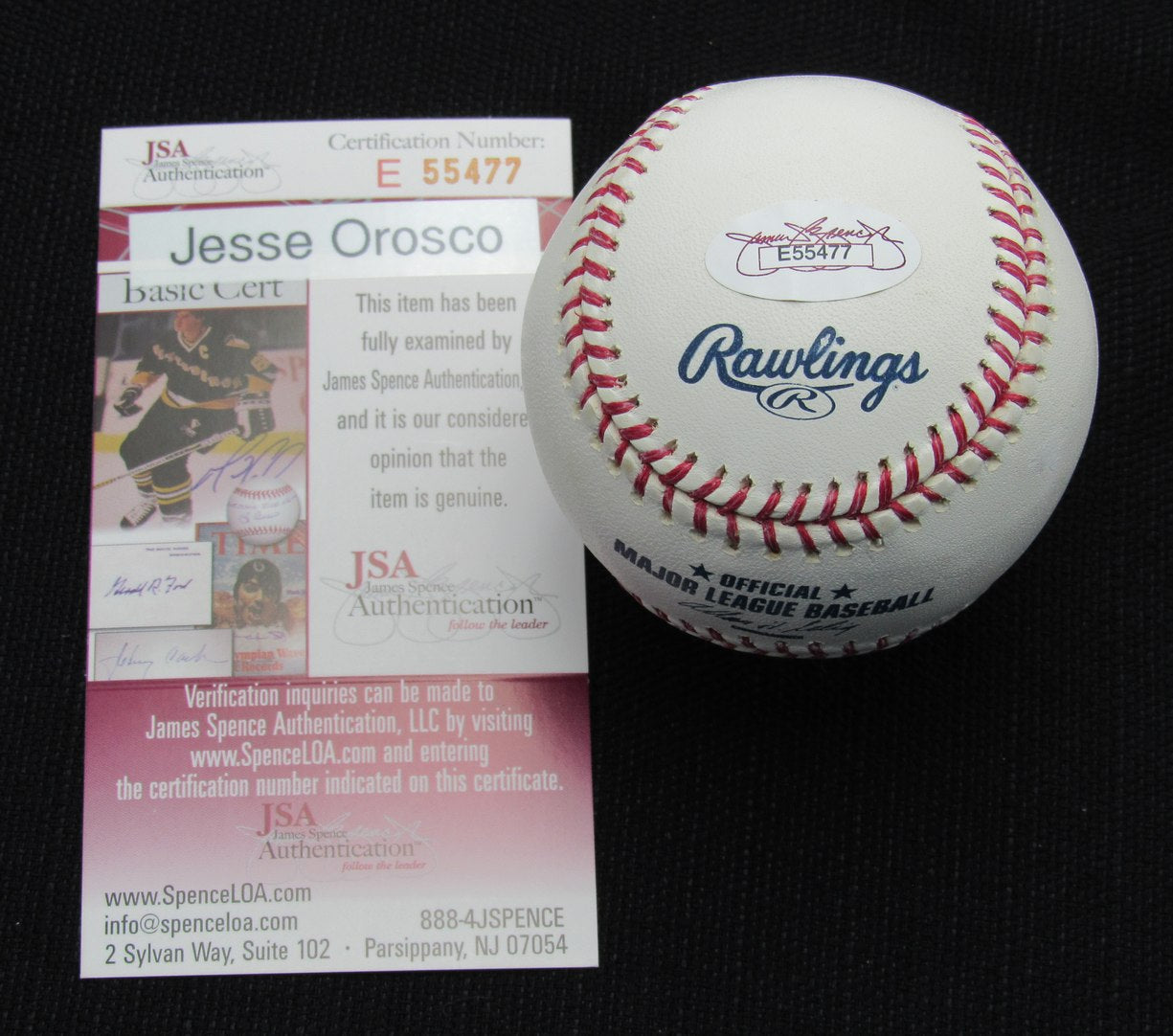Jesse Orosco Signed/Auto Yankees 100th OML Baseball 186773