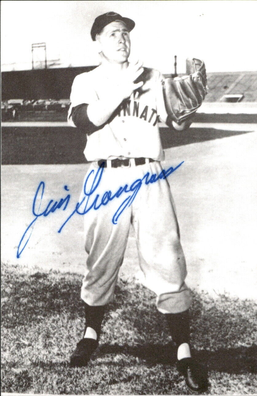 Jim Greengrass Reds Signed/Autographed 3x5 Photo 178408
