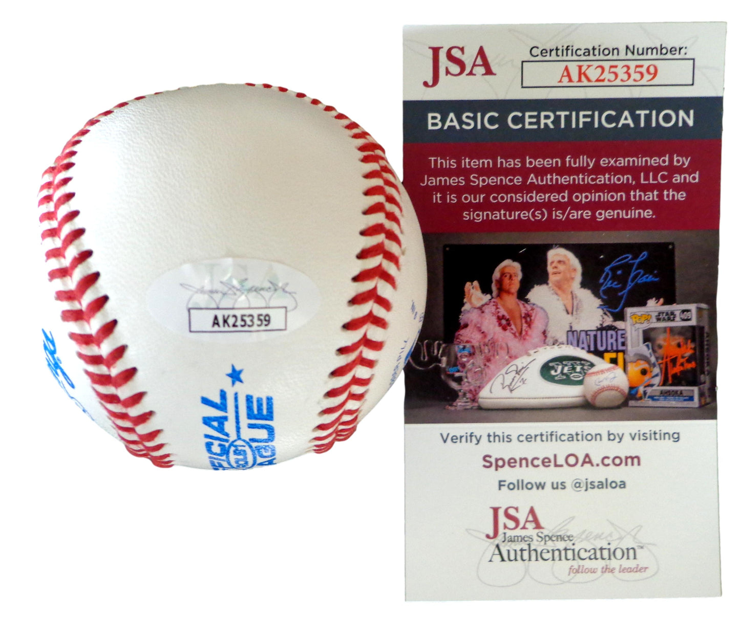 Herald Gordon Autographed OL Baseball Negro League Detroit Stars JSA 179590