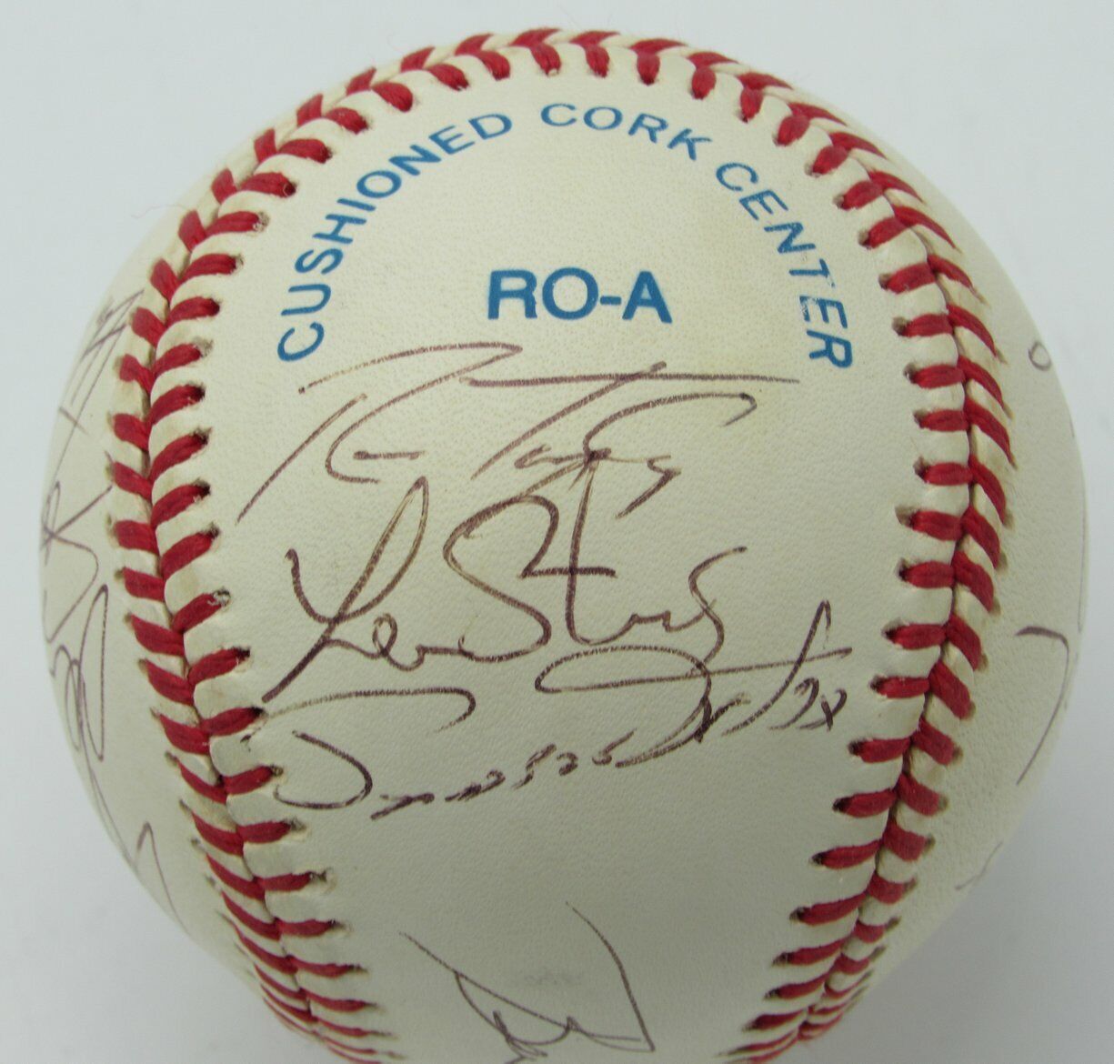 1991 California Angels Team Signed/Auto OAL Baseball 14 Signatures 163023