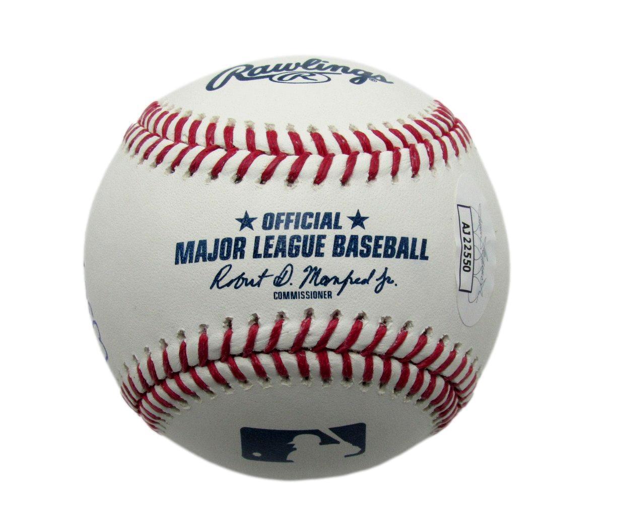 Denny McLain Autographed/Inscribed Multi Stat OML Baseball Tigers JSA 177783