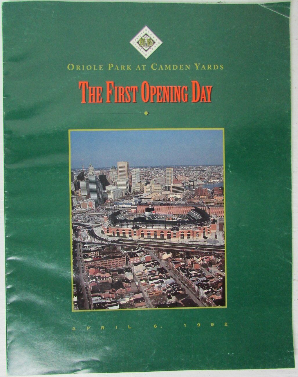 Lot of 6 Baltimore Orioles Scorecards/Programs 1980's Camden Opening Day 146803