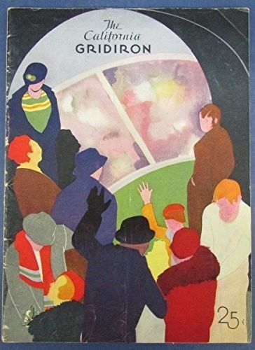1933 The California Gridiron USC v. California Program 127014