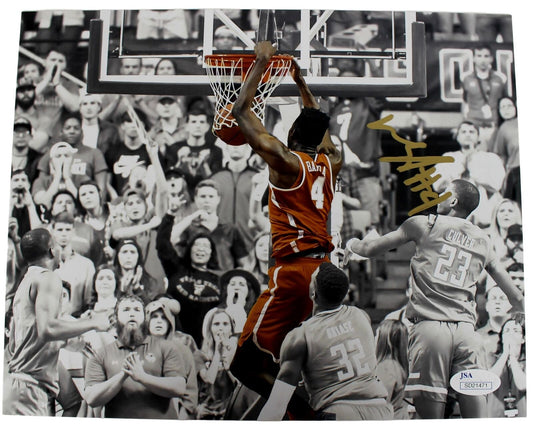 Mohamed Mo Bamba Signed 8x10 Photo Texas Longhorns Dunk JSA 136057