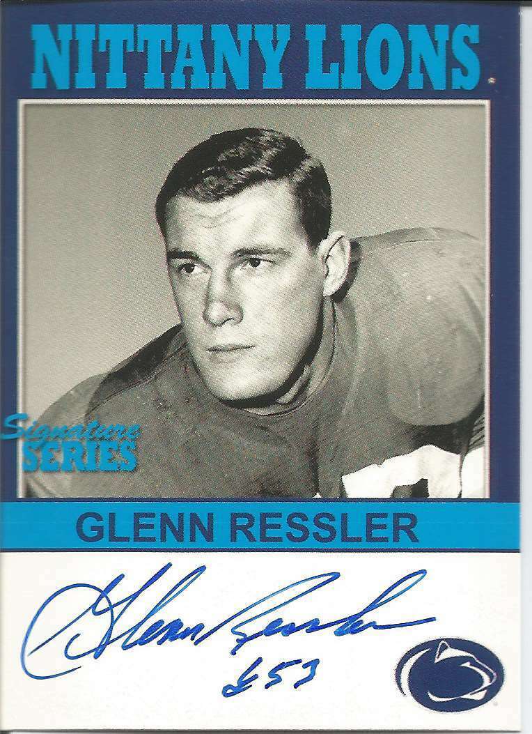 Glenn Ressler Signed/Autographed 2006 Penn State TKLegacy Card #P5 151172