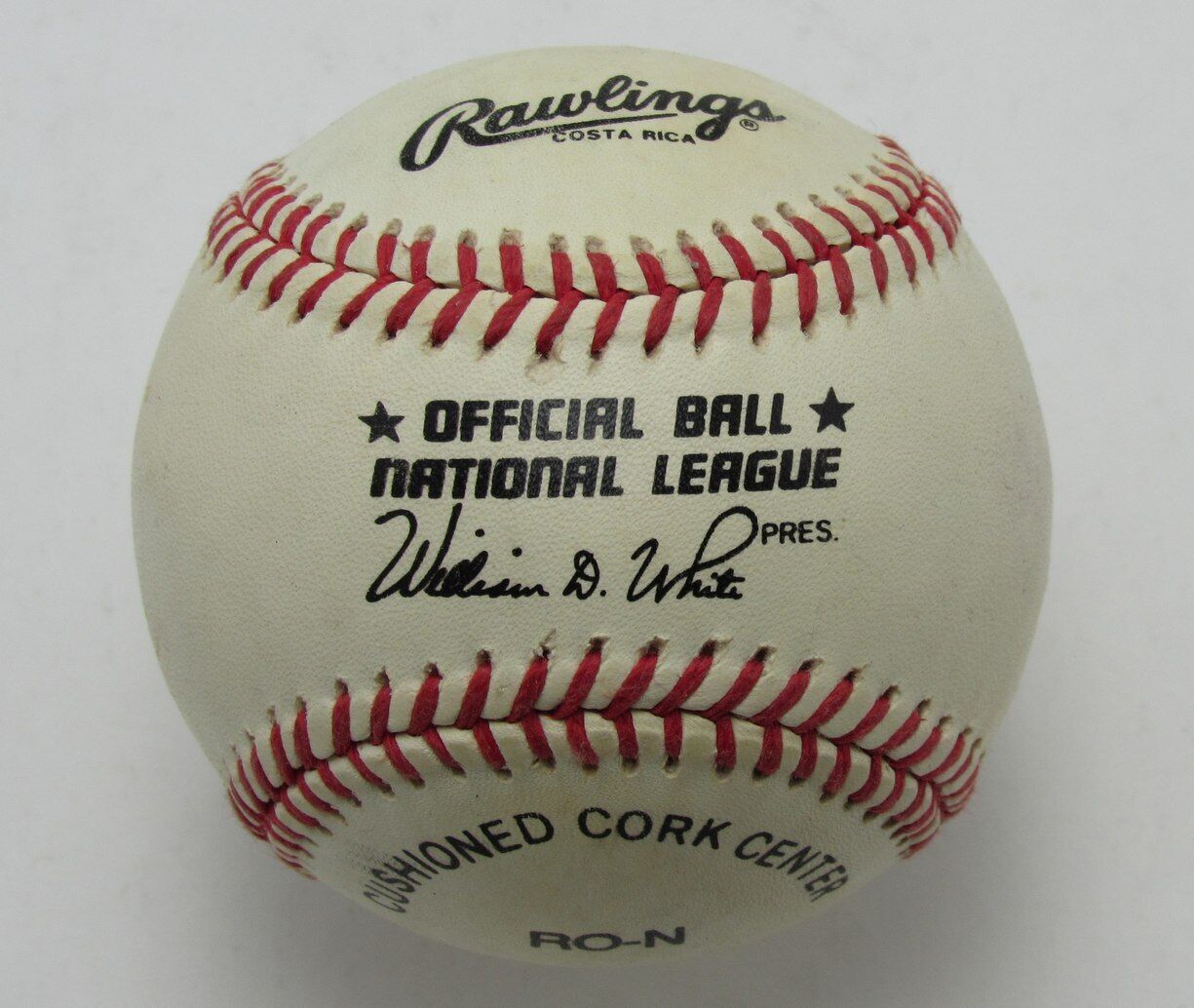 Tom Runnells Autographed Rawlings ONL Baseball Montreal Expos