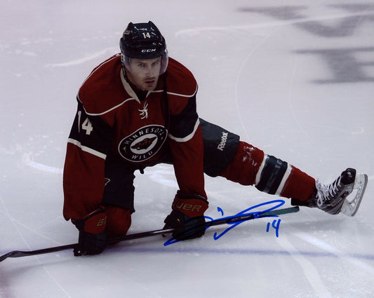 Justin Fontaine Minnesota Wild Signed/Autographed 8x10 Photo 153354