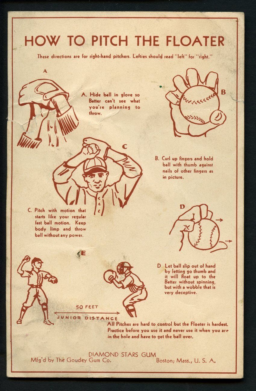 1939 Goudey Premiums R303-B Rudy York Damaged Small Tear