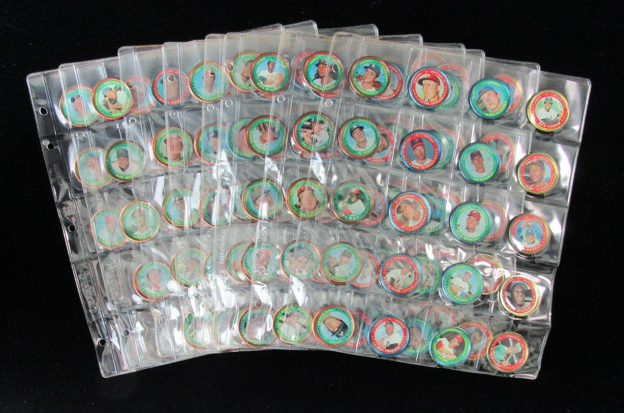 1971 Topps Baseball Coins Vintage Complete Set 153 182859