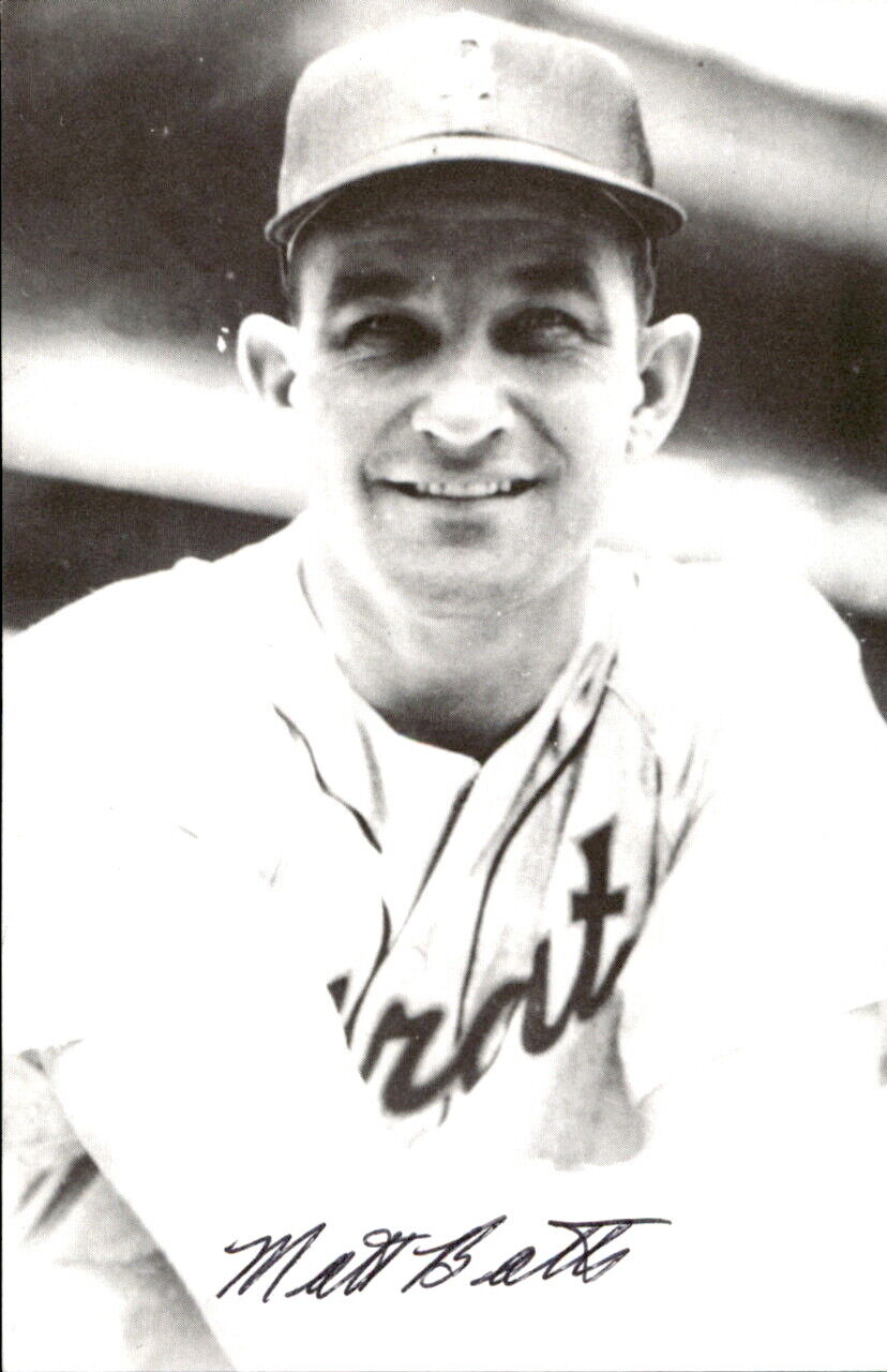 Matt Batts Tigers d. 2013 Signed/Autographed 3x5 Photo 177939