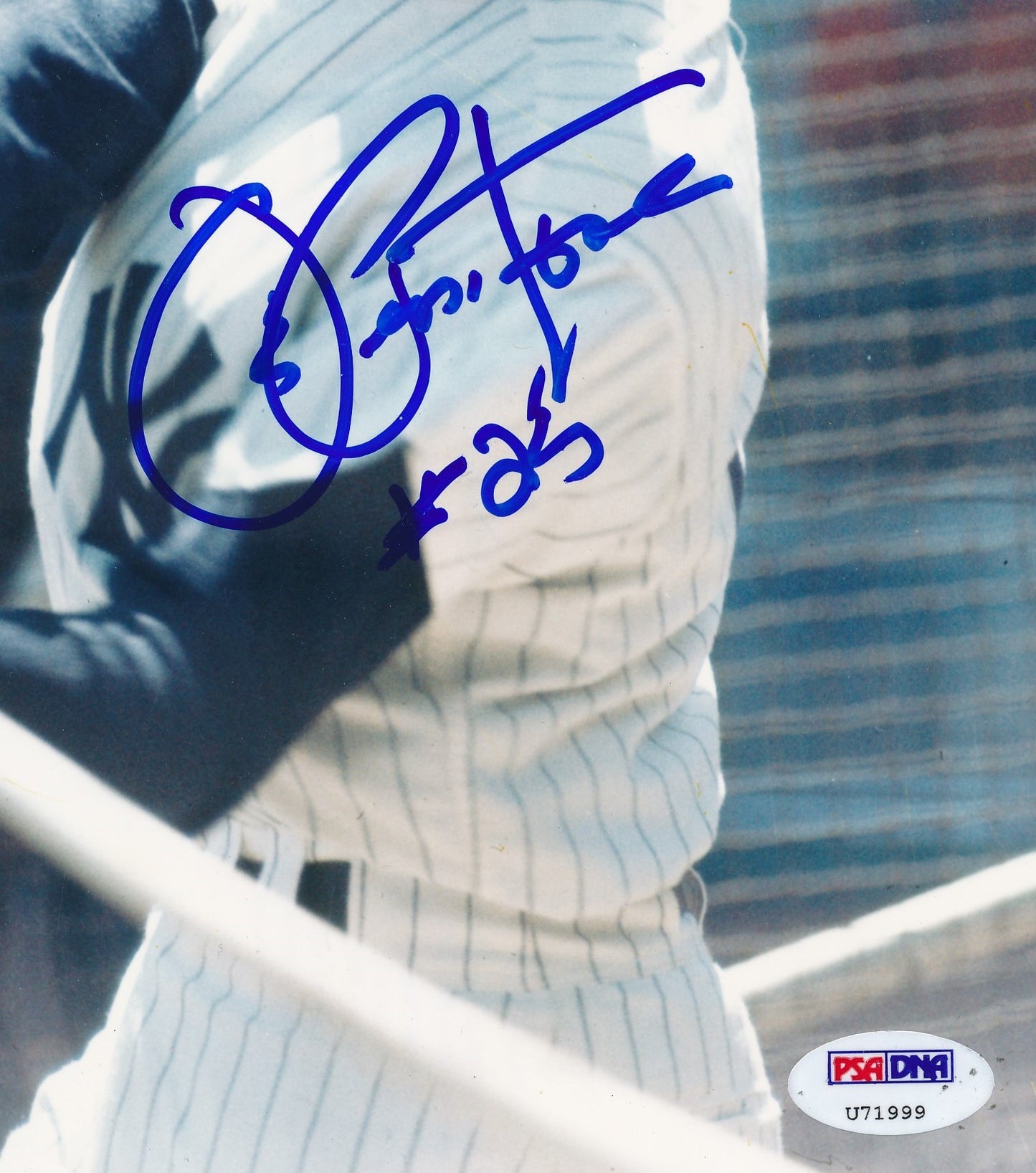 Joe Pepitone Signed/Autographed 8x10 Photo New York Yankees PSA/DNA 191874