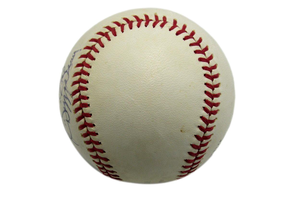 Dizzy Dean HOF Autographed Spalding Baseball Texas League JSA Full LOA 187636