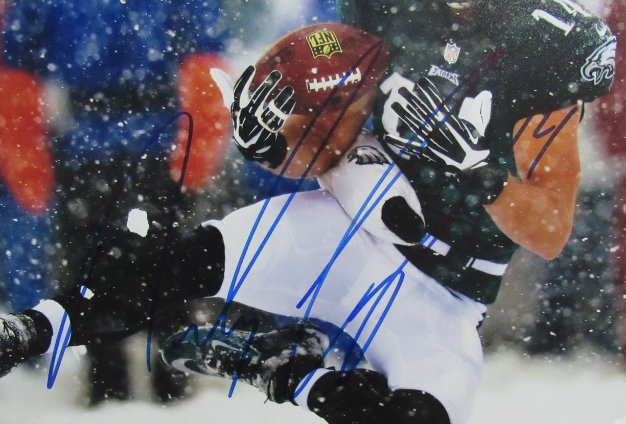Riley Cooper Signed/Autographed 11x14 Photo Philadelphia Eagles JSA 189834