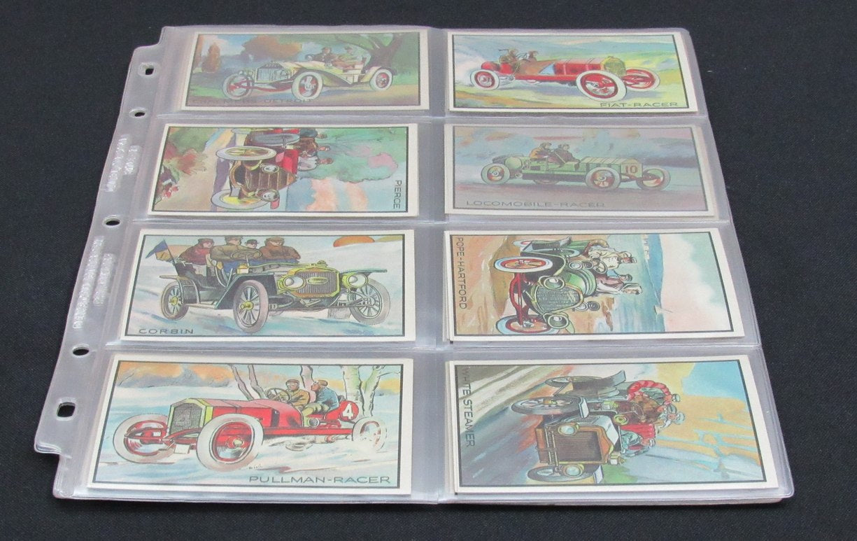 1953 Bowman Antique Automobiles Complete Set (48) Cadillac, Ford 189828