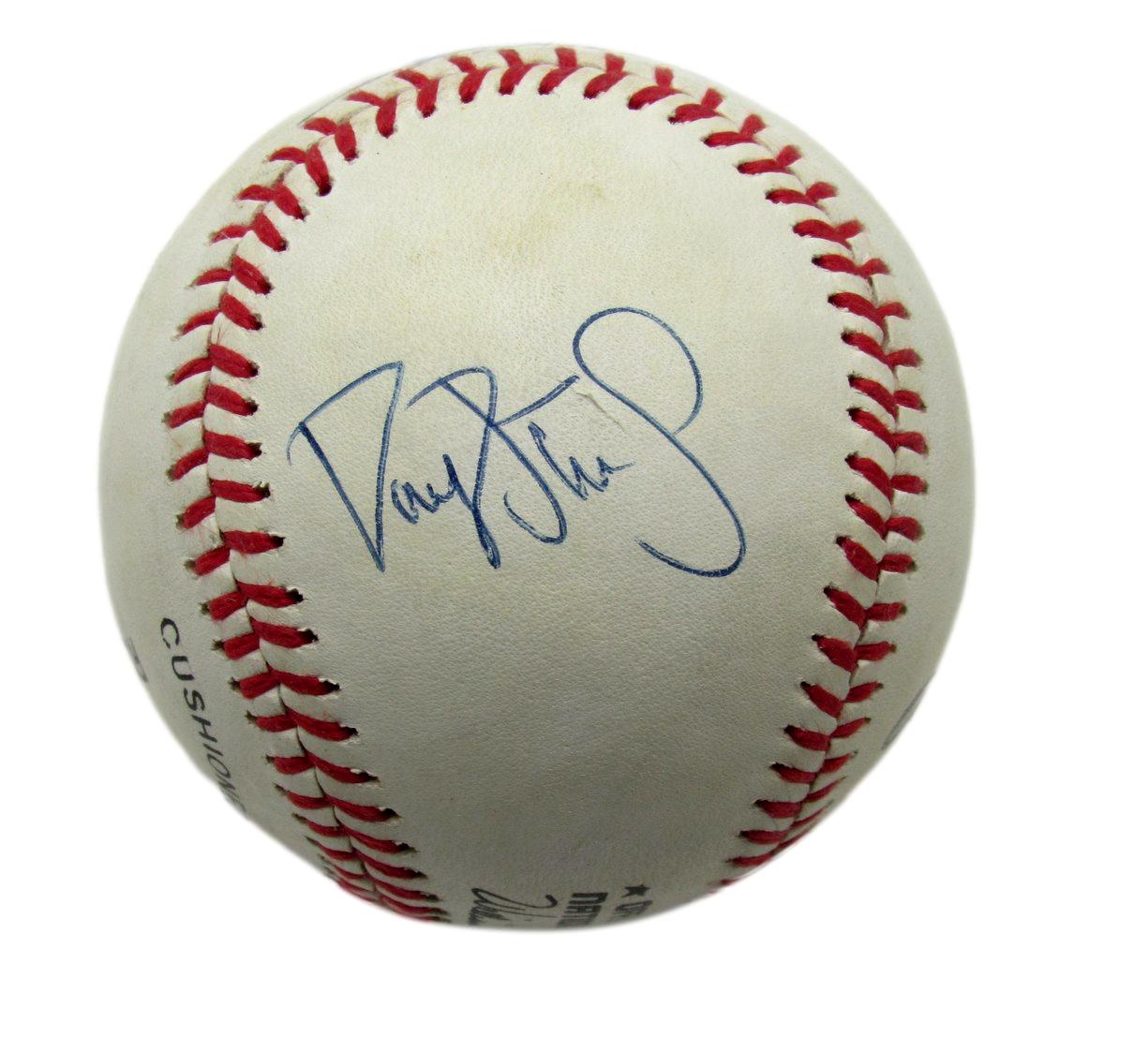Doc Gooden Darryl Strawberry Howard Johnson Signed ONL Baseball Mets JSA 180601