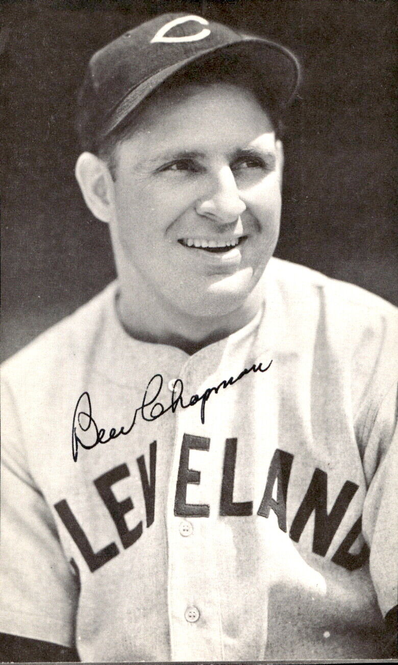Ben Chapman Indians d. 1993 Signed/Autographed 3x5 Photo 178122