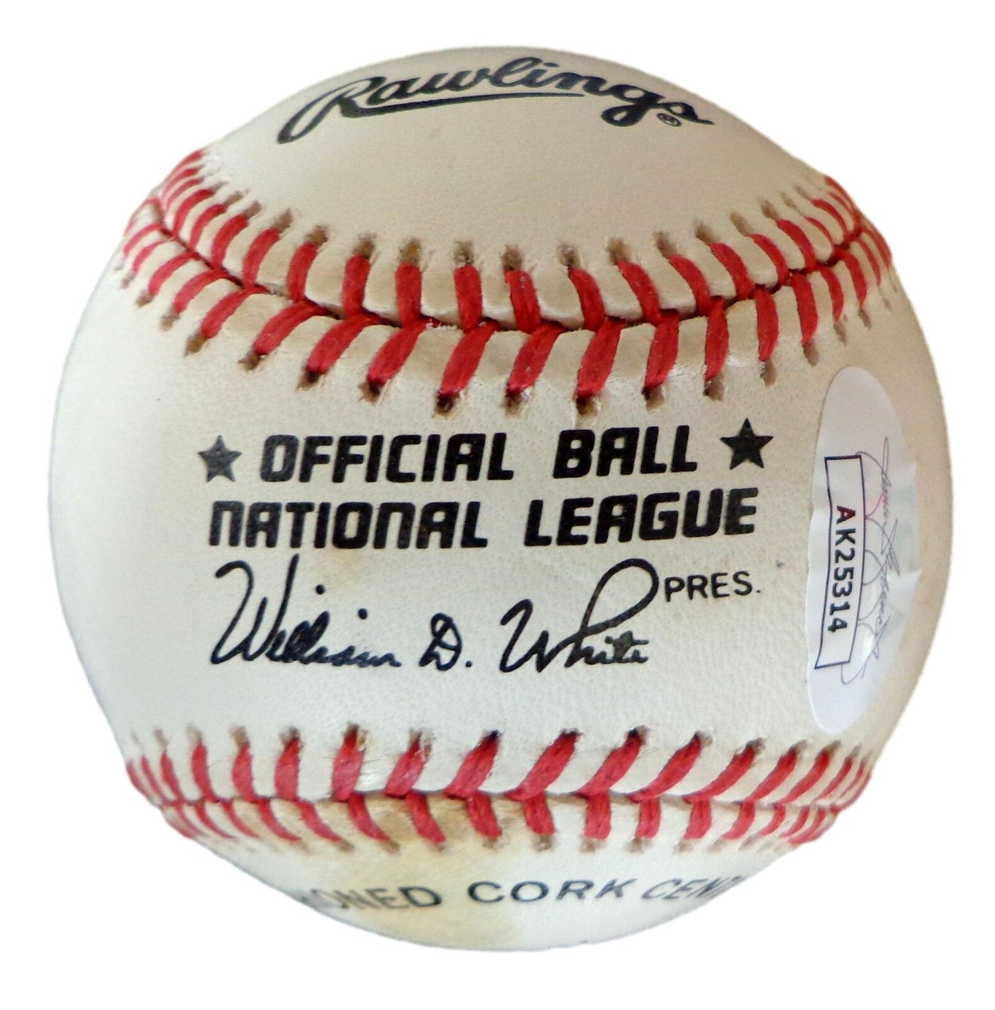 Frank Evans Autographed ONL Baseball Negro League KC Monarchs JSA 179814