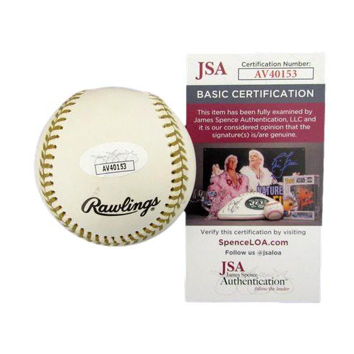 Bobby Richardson Signed/Inscribed Gold Glove Baseball Yankees JSA 188465