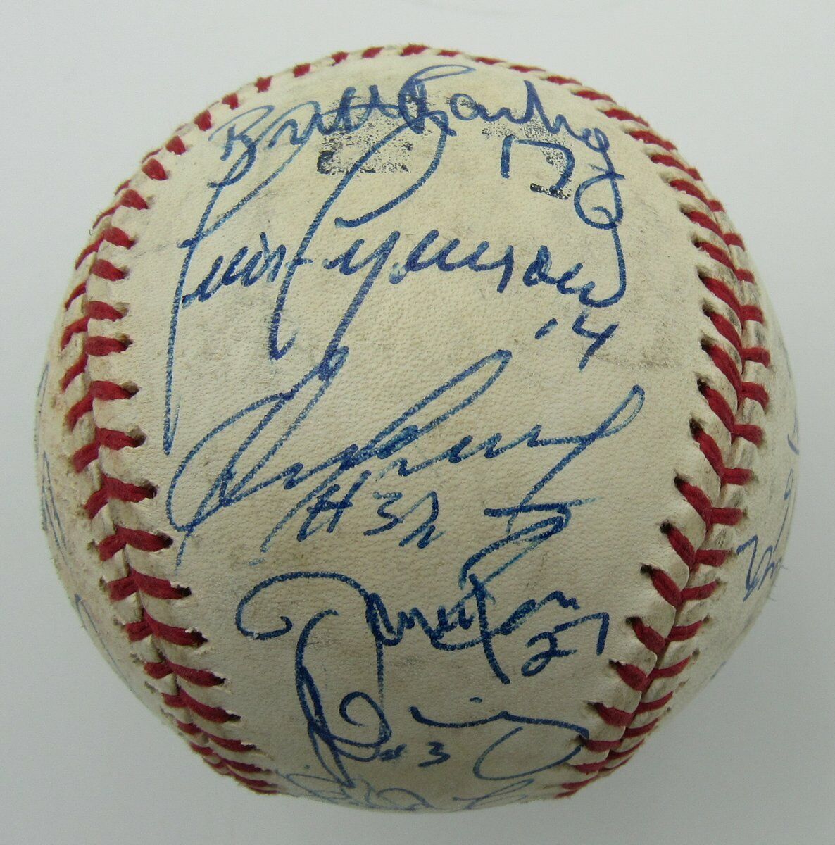 2002 Harrisburg Senators AA Minor League Team Signed by 23 OML Baseball 148888